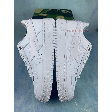 A Bathing Ape Bapesta Low White 1F70191006-WHT White/White Sneakers