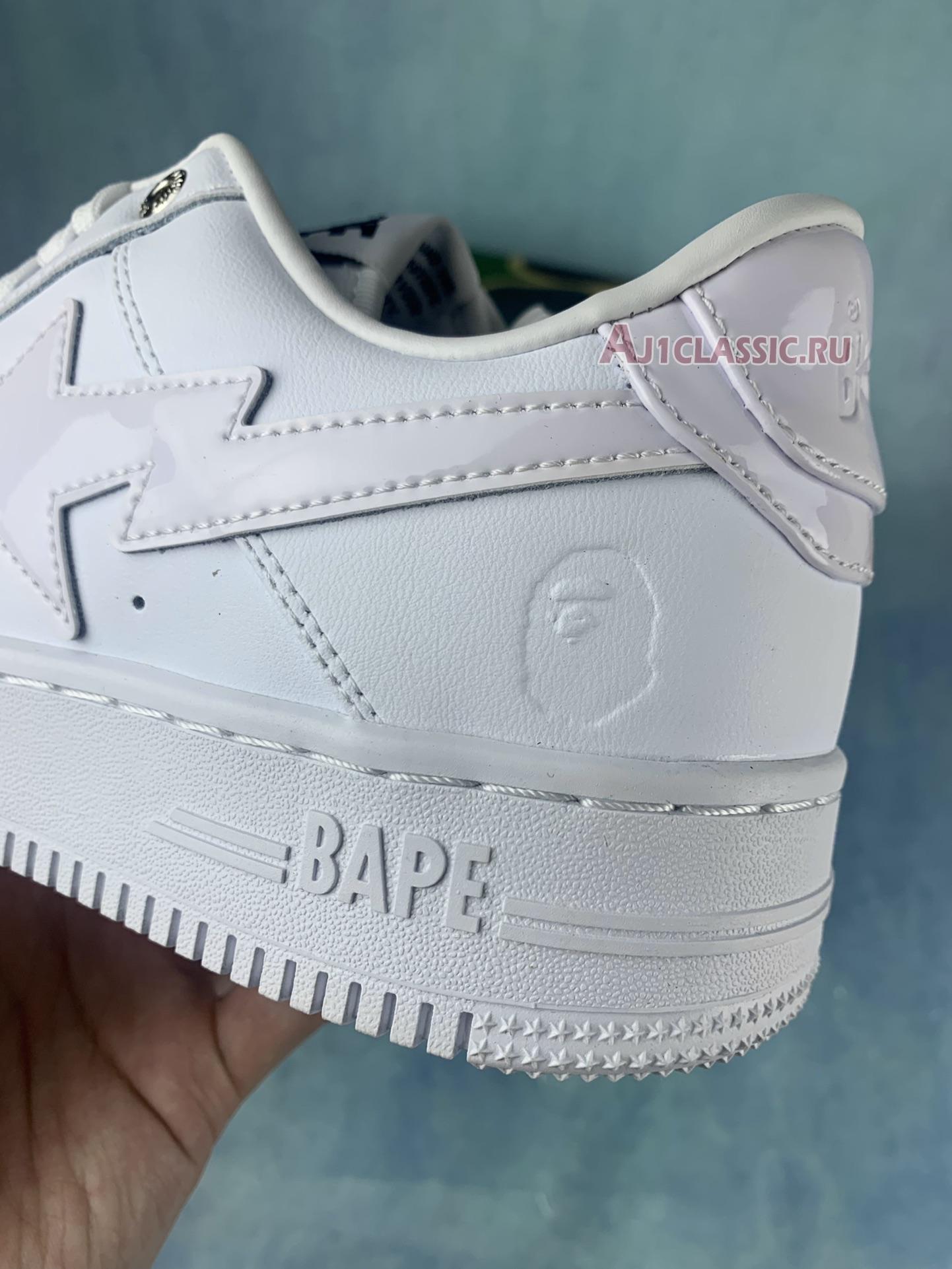 A Bathing Ape Bapesta Low "White" 1F70191006-WHT