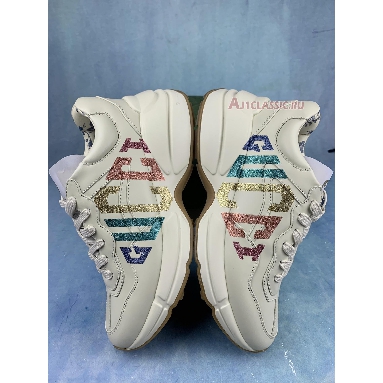 Gucci Rhyton Glitter 524990 DRW00 9022 Mystic White/Cream Sneakers