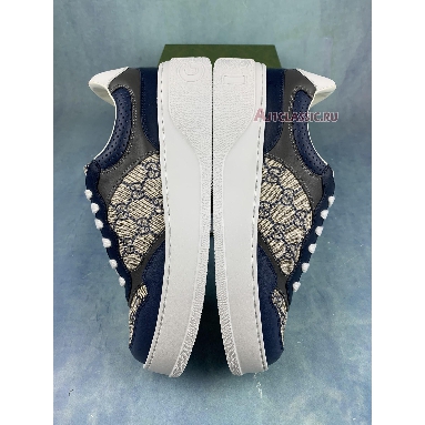 Gucci GG Embossed Sneaker Beige Blue 669582 UPGB0 4273 Beige/Blue Sneakers