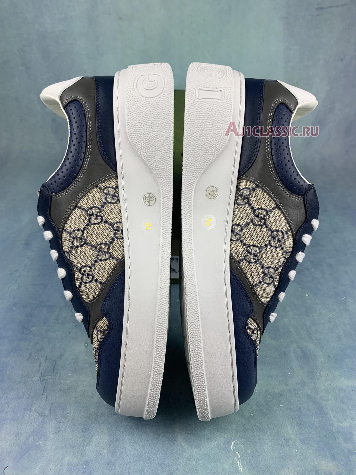 Gucci GG Embossed Sneaker "Beige Blue" 669582 UPGB0 4273