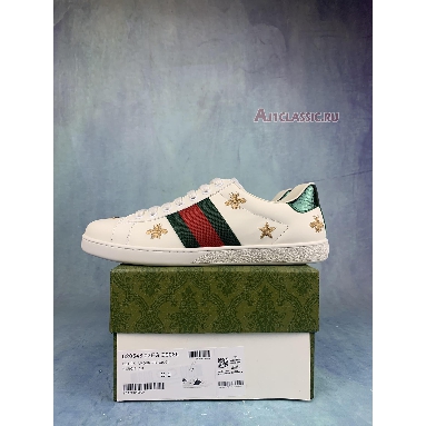 Gucci Ace Embroidered Bees and Stars 386750 A38F0 9073 White/Green/Red/Gold Sneakers