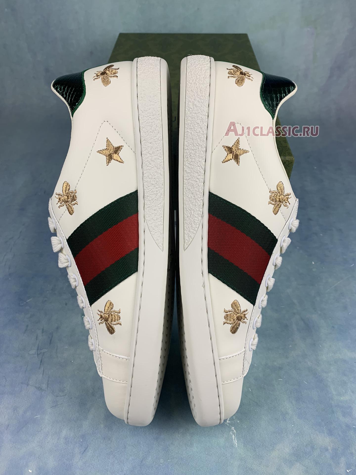 New Gucci Ace Embroidered "Bees and Stars" 386750 A38F0 9073 Shoes