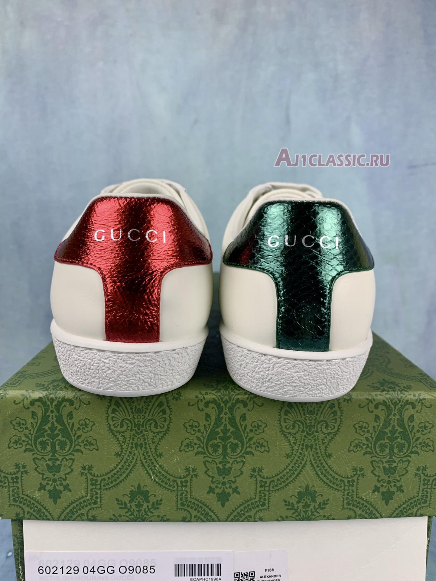 New Gucci Ace Embroidered "Bee" 429446 02JP0 9064 Shoes