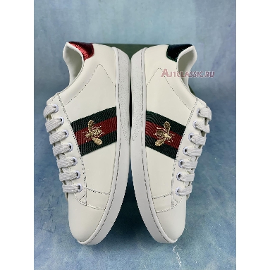 Gucci Ace Embroidered Bee 429446 02JP0 9064 White/Green/Red Mens Womens Shoes