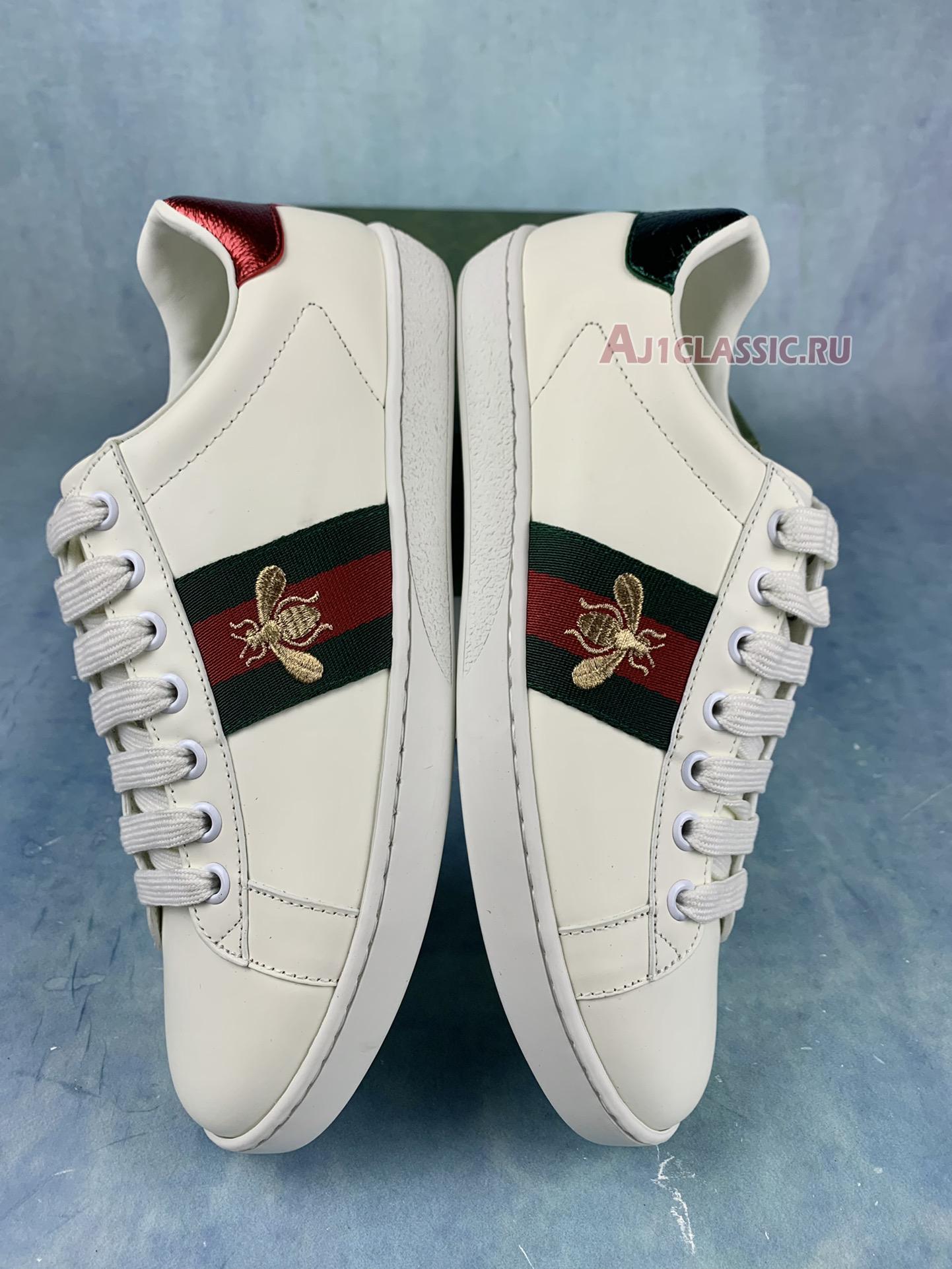 New Gucci Ace Embroidered "Bee" 429446 02JP0 9064 Shoes