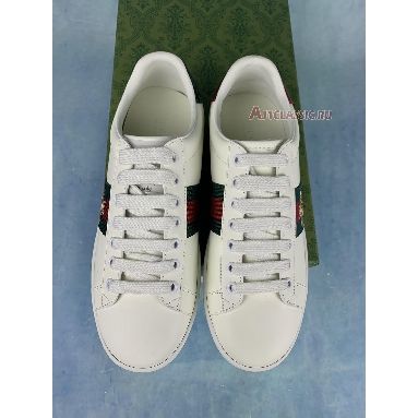 Gucci Ace Embroidered Bee 429446 02JP0 9064 White/Green/Red Mens Womens Shoes