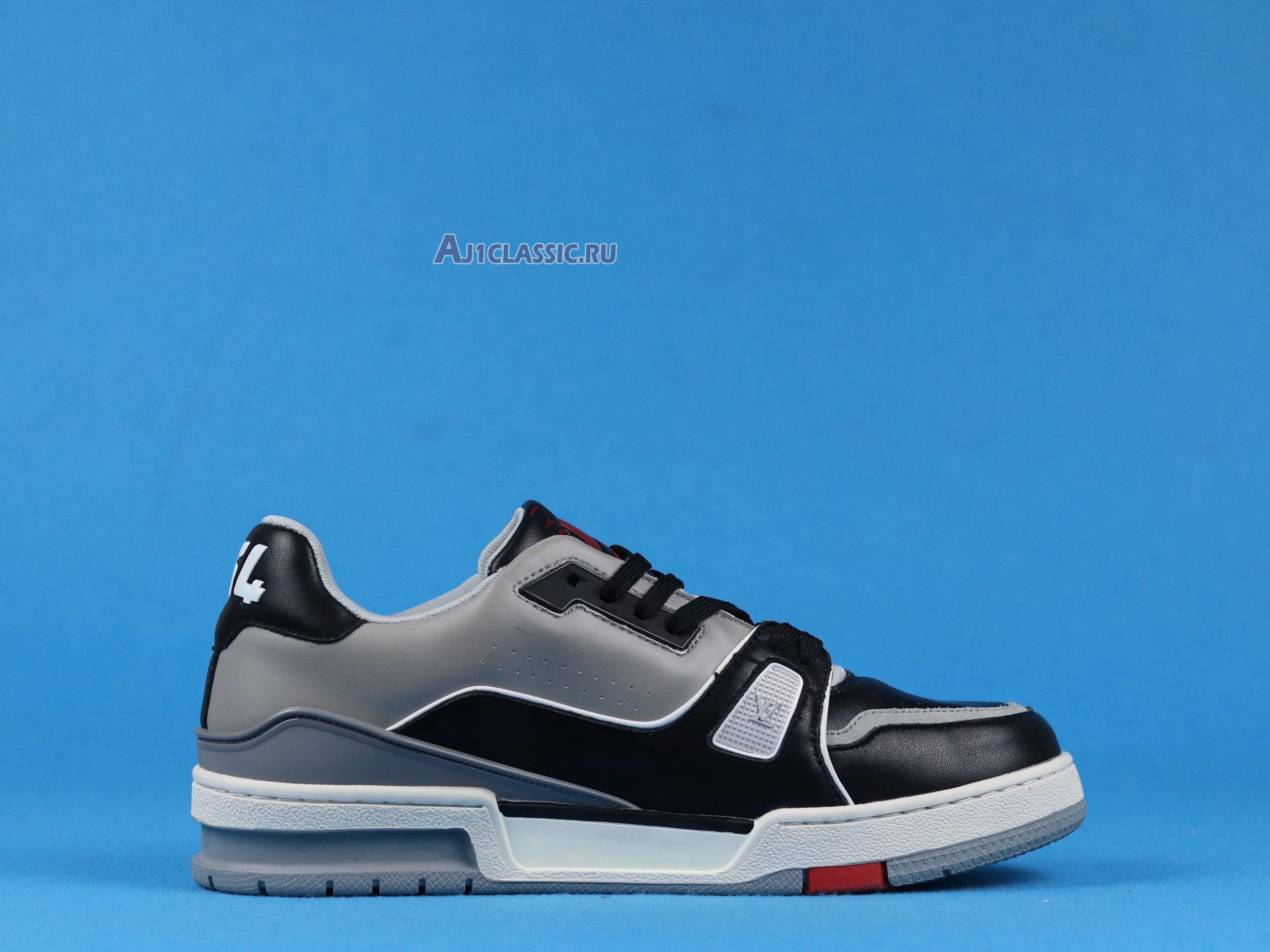 Louis Vuitton LV Trainer Sneaker Low "Black Grey" 1A54H5