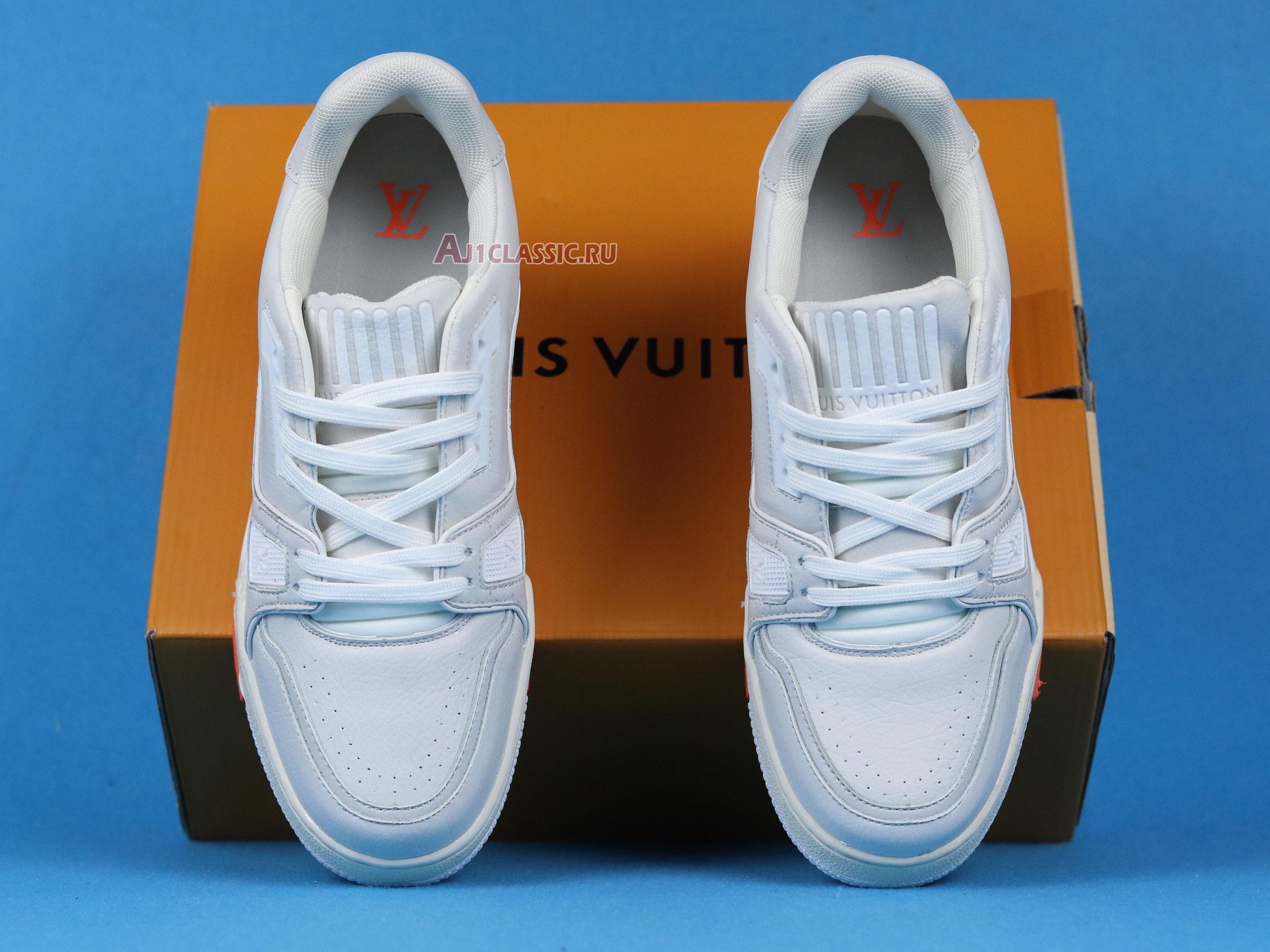 New Louis Vuitton LV Trainer Sneaker Low "Pale Grey" 1A5A0P Shoes