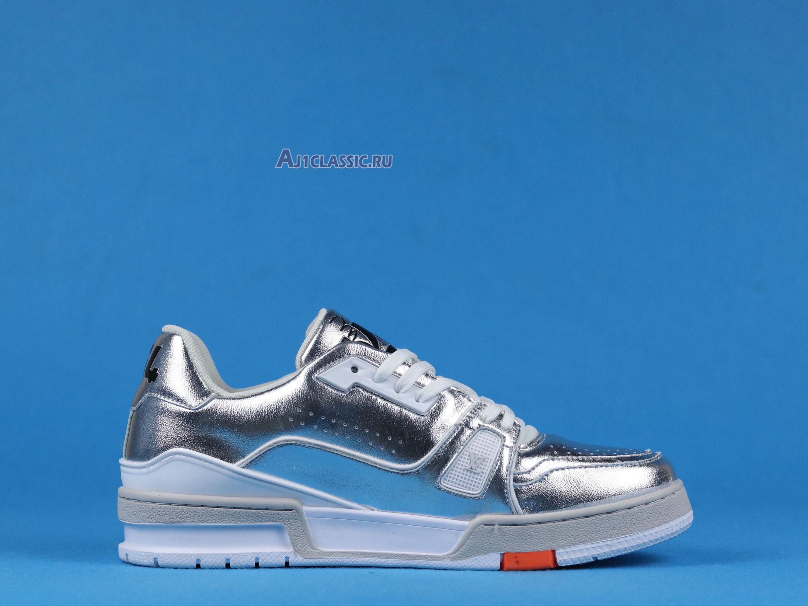 Louis Vuitton LV Trainer Sneaker Low "Silver White" 1A8KGO