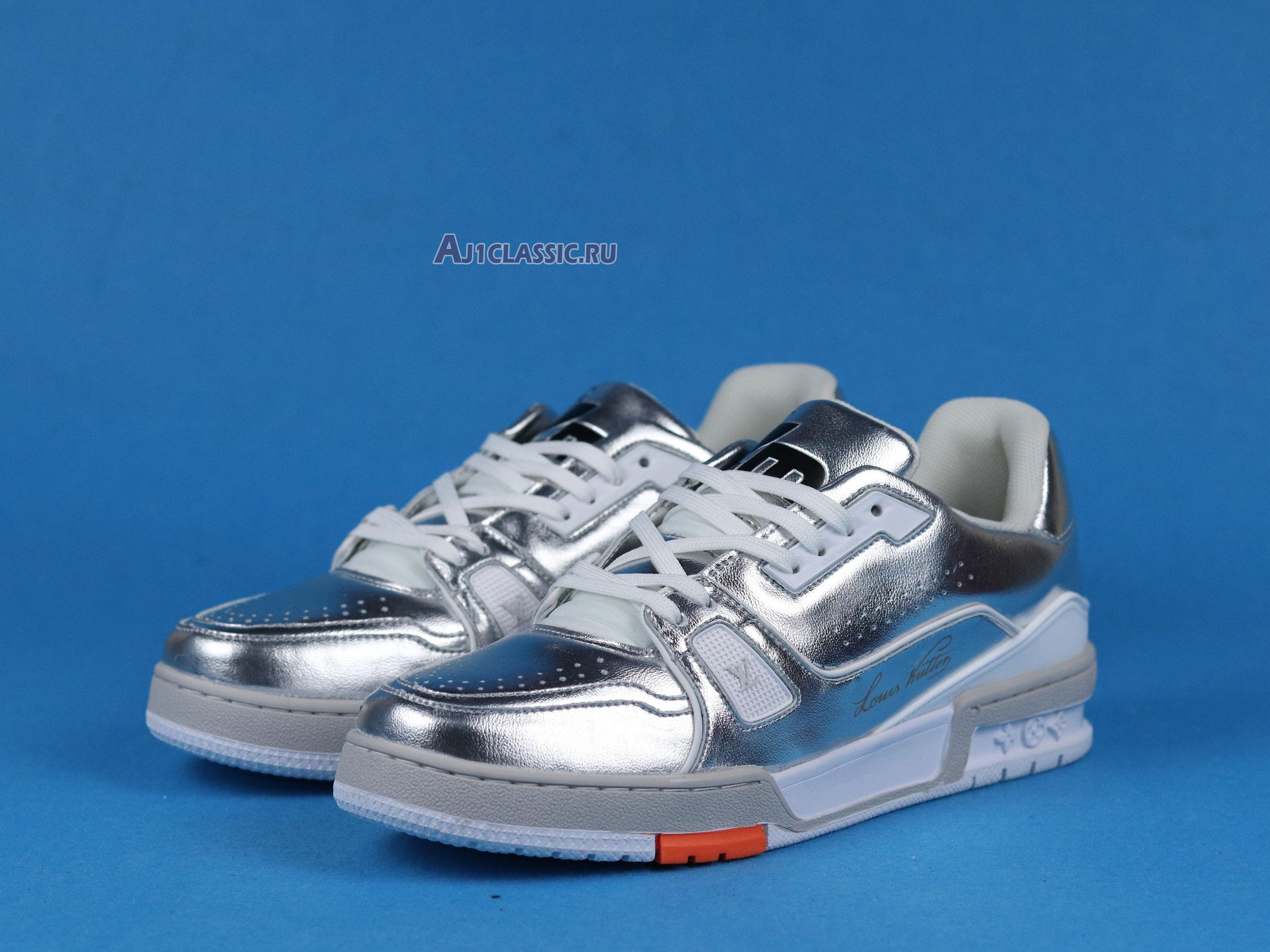 Louis Vuitton LV Trainer Sneaker Low "Silver White" 1A8KGO