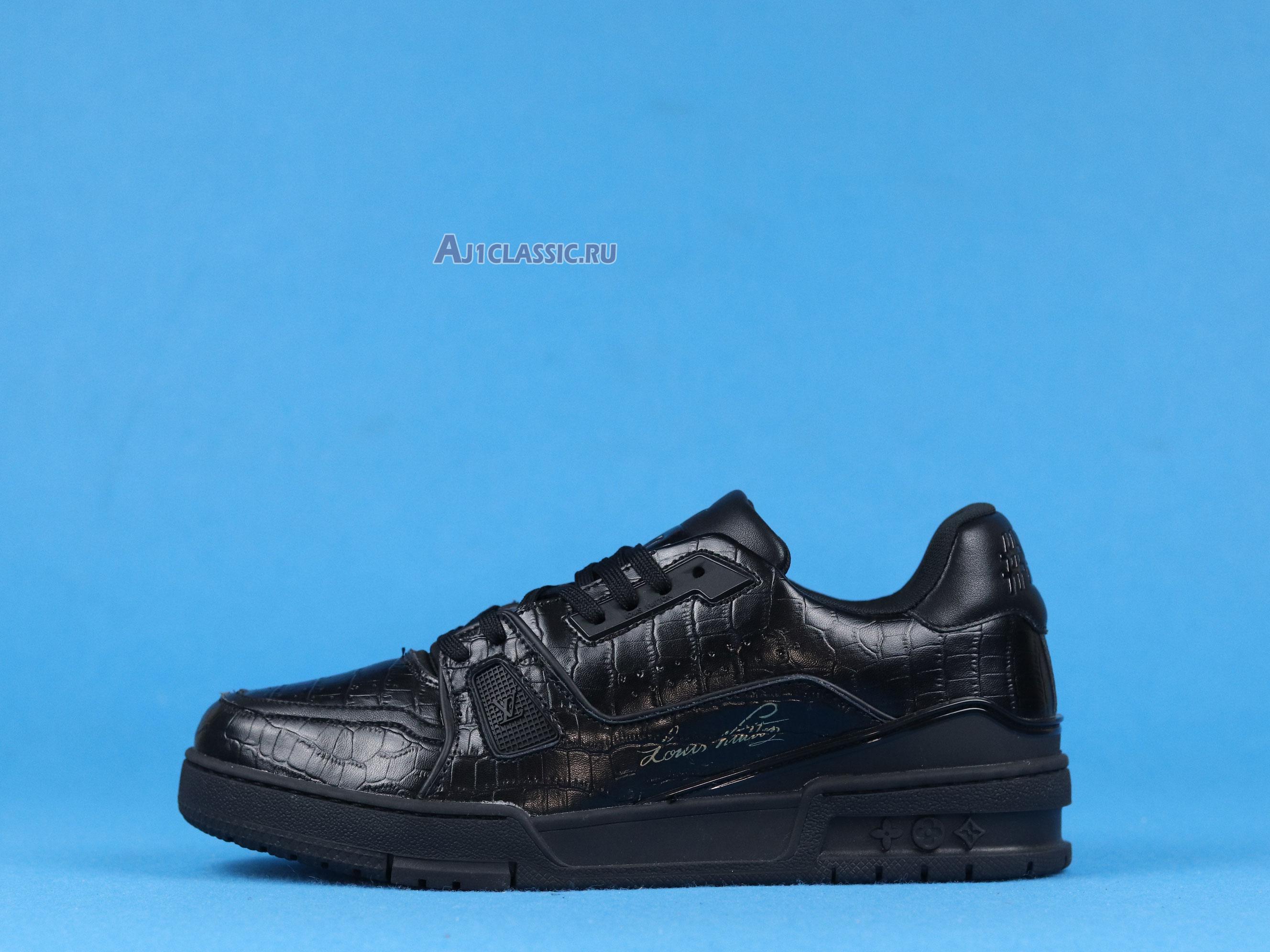 Louis Vuitton LV Trainer Low "Black" 1A5EP0