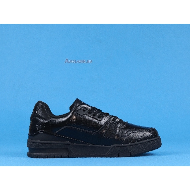 Louis Vuitton LV Trainer Low Black 1A5EP0 Black/Black Mens Womens Shoes