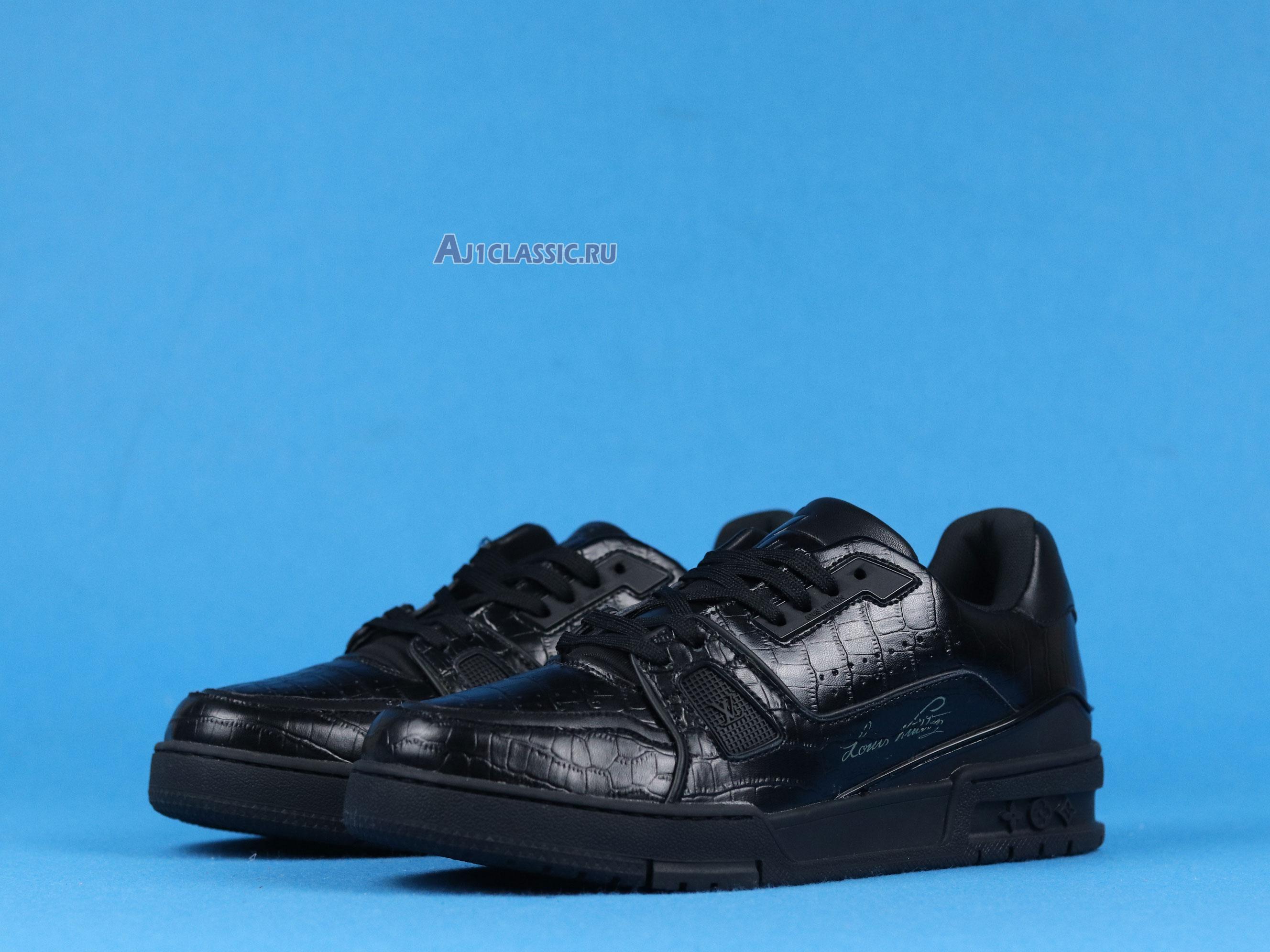 Louis Vuitton LV Trainer Low "Black" 1A5EP0