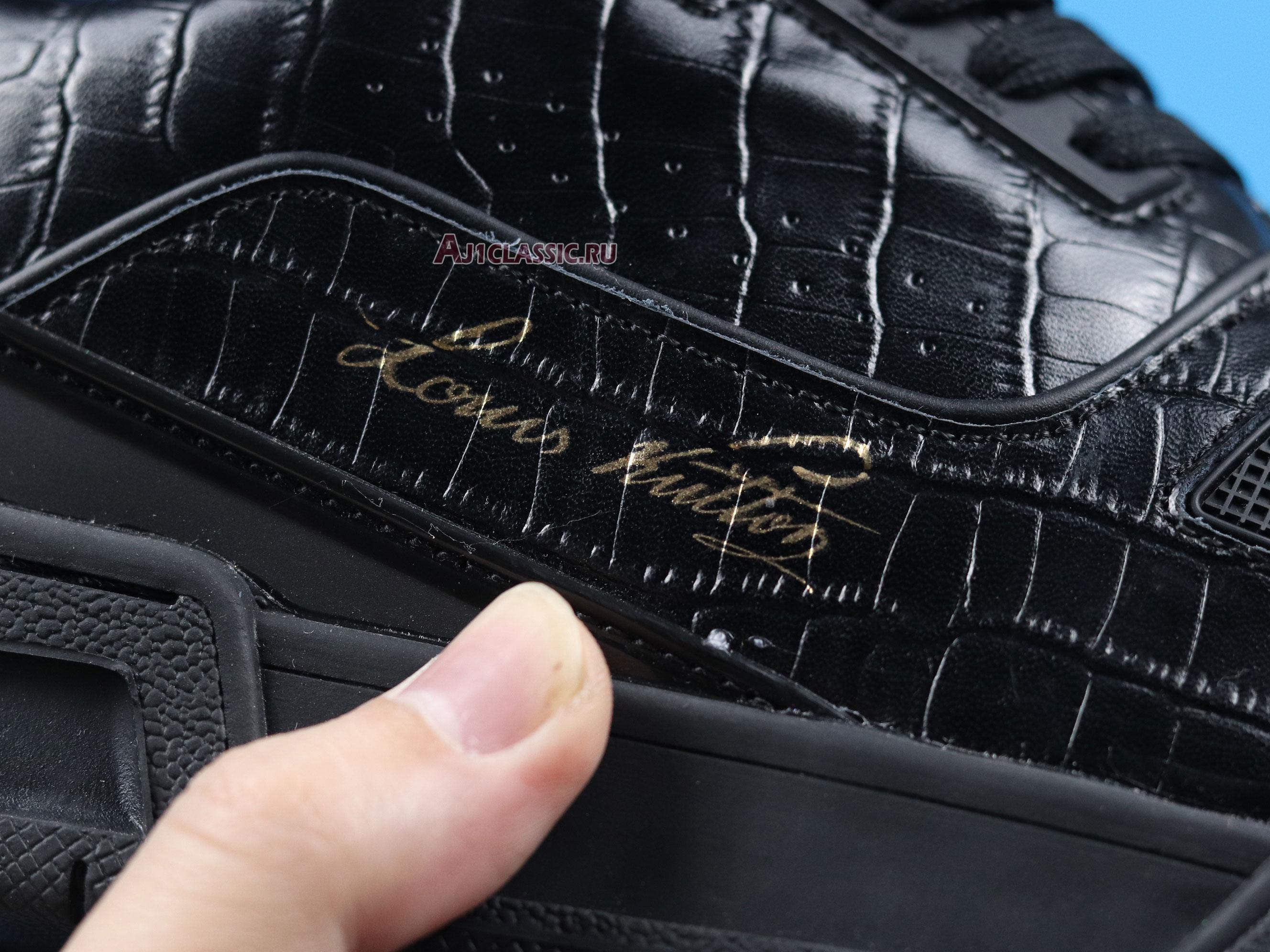 Louis Vuitton LV Trainer Low "Black" 1A5EP0