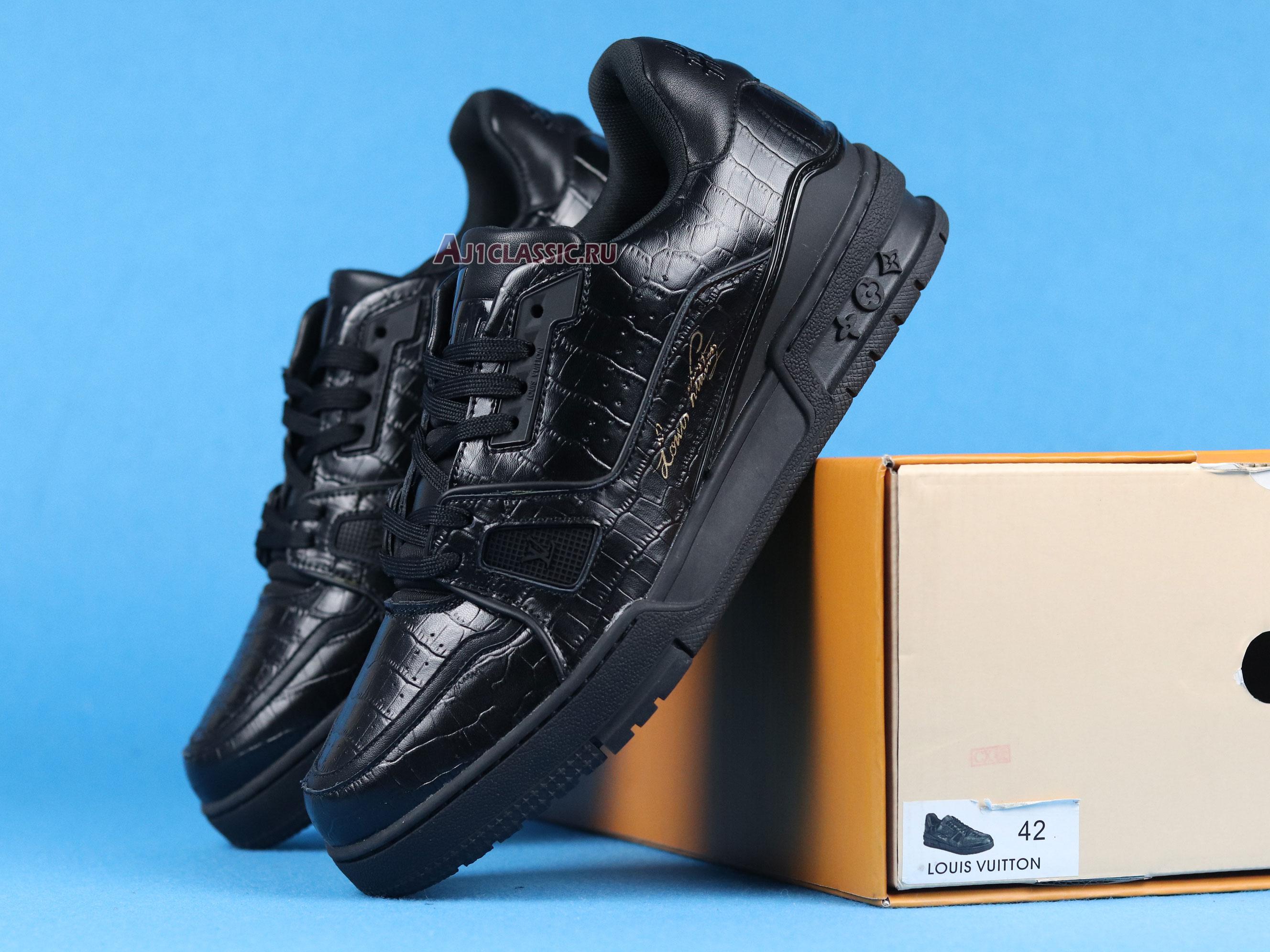 Louis Vuitton LV Trainer Low "Black" 1A5EP0