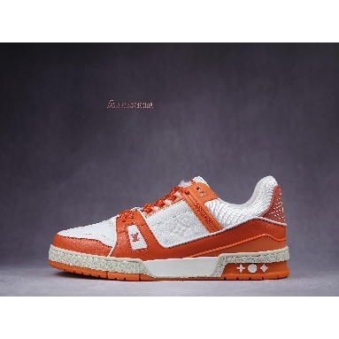 Louis Vuitton Trainer Low Orange Monogram 1A811Y Orange/White Sneakers