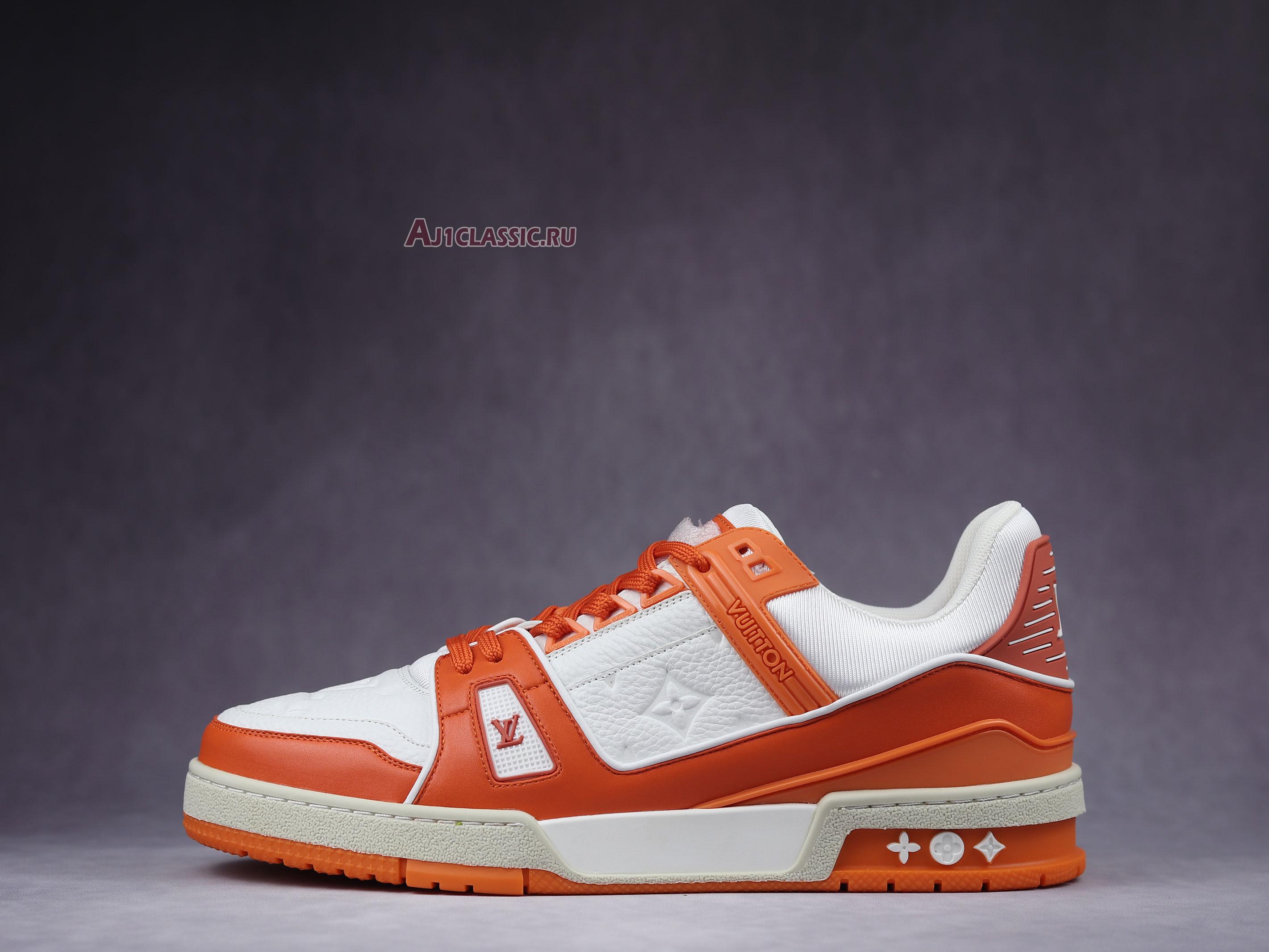 Louis Vuitton Trainer Low "Orange Monogram" 1A811Y