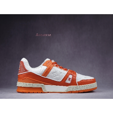 Louis Vuitton Trainer Low Orange Monogram 1A811Y Orange/White Sneakers