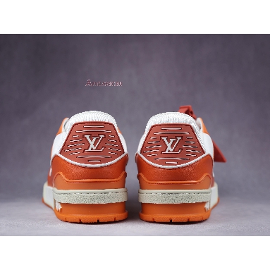 Louis Vuitton Trainer Low Orange Monogram 1A811Y Orange/White Sneakers