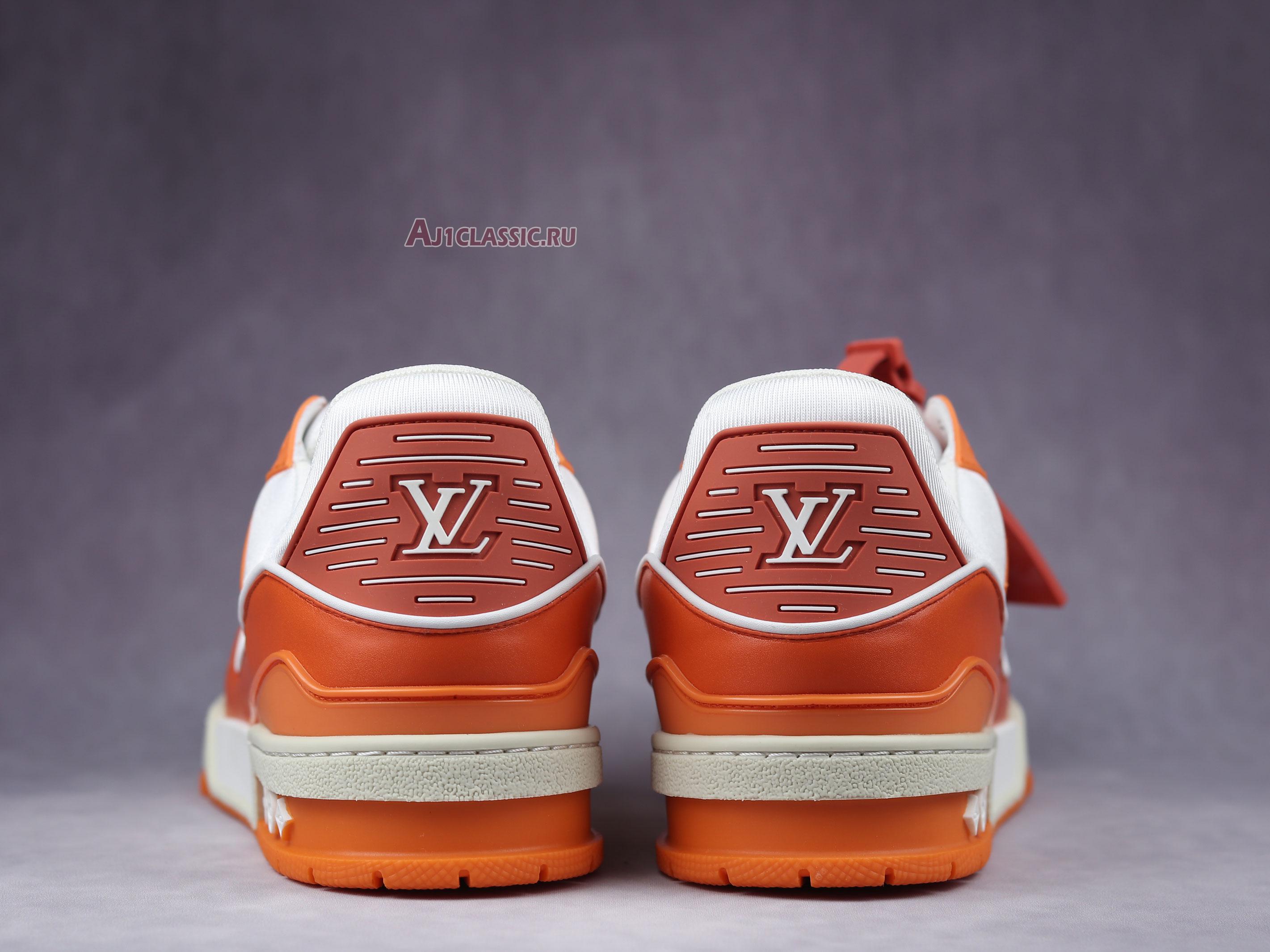 Louis Vuitton Trainer Low "Orange Monogram" 1A811Y