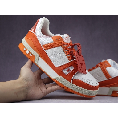 Louis Vuitton Trainer Low Orange Monogram 1A811Y Orange/White Sneakers