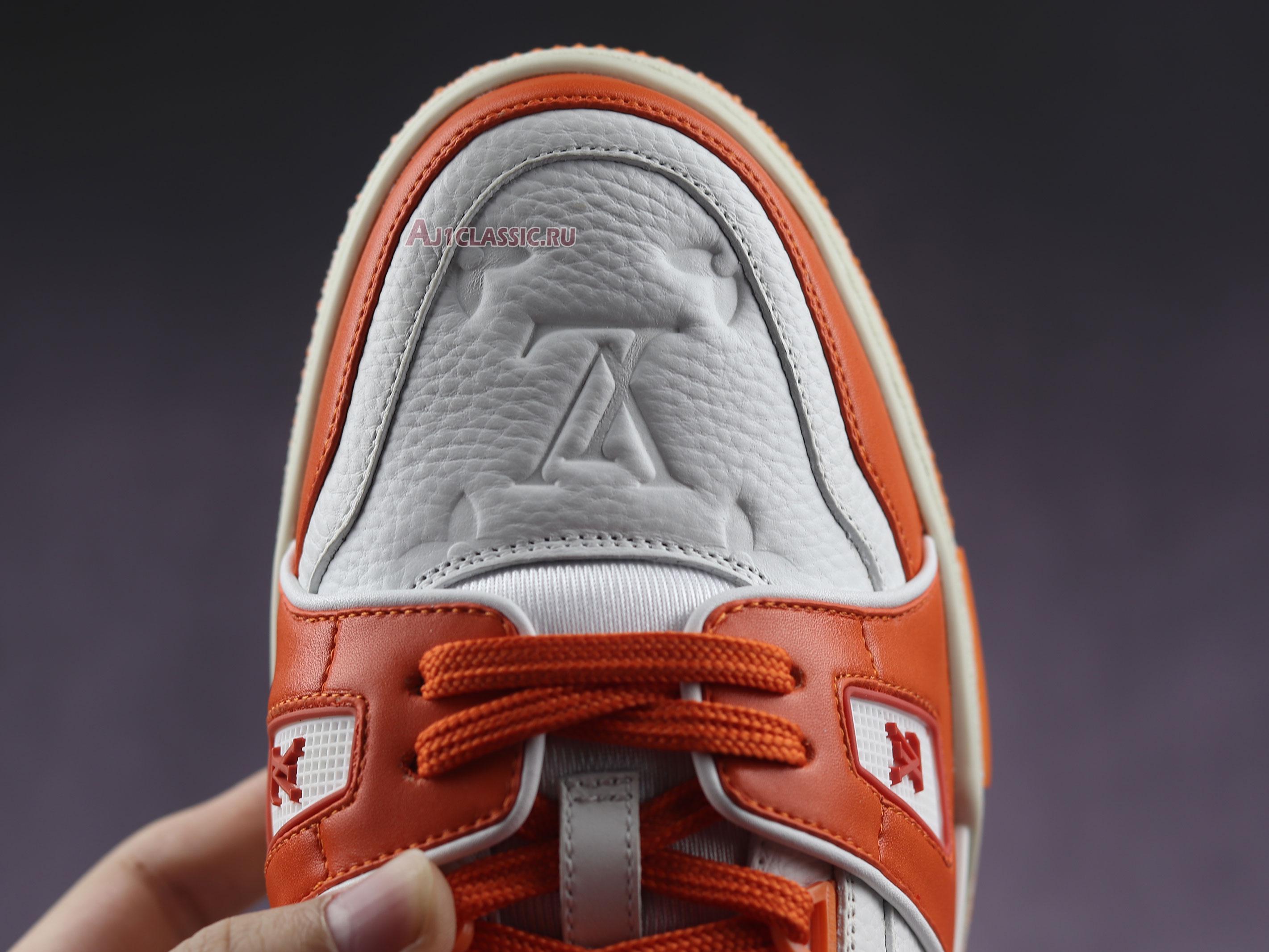 Louis Vuitton Trainer Low "Orange Monogram" 1A811Y