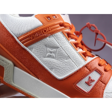 Louis Vuitton Trainer Low Orange Monogram 1A811Y Orange/White Sneakers