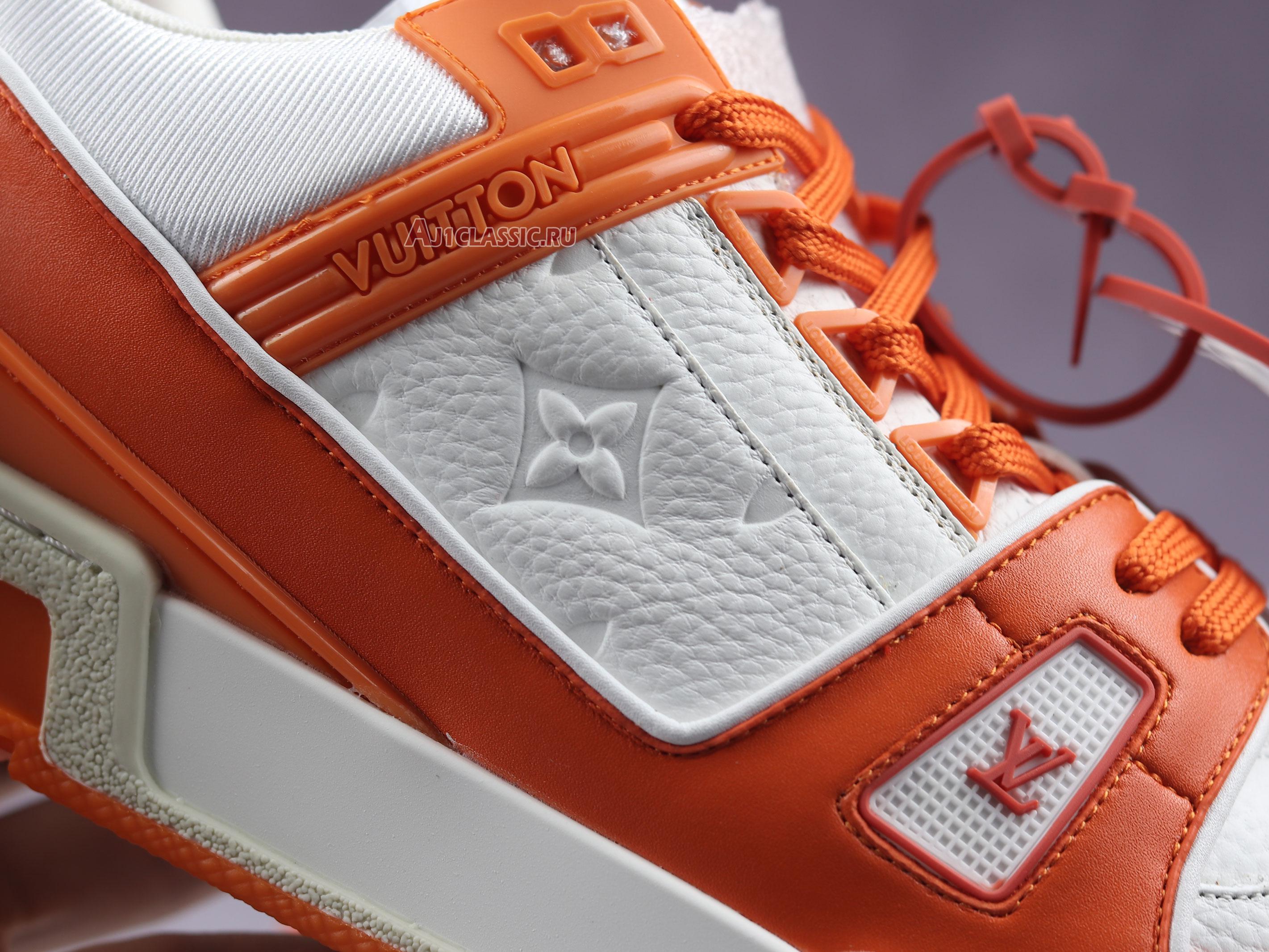 Louis Vuitton Trainer Low "Orange Monogram" 1A811Y