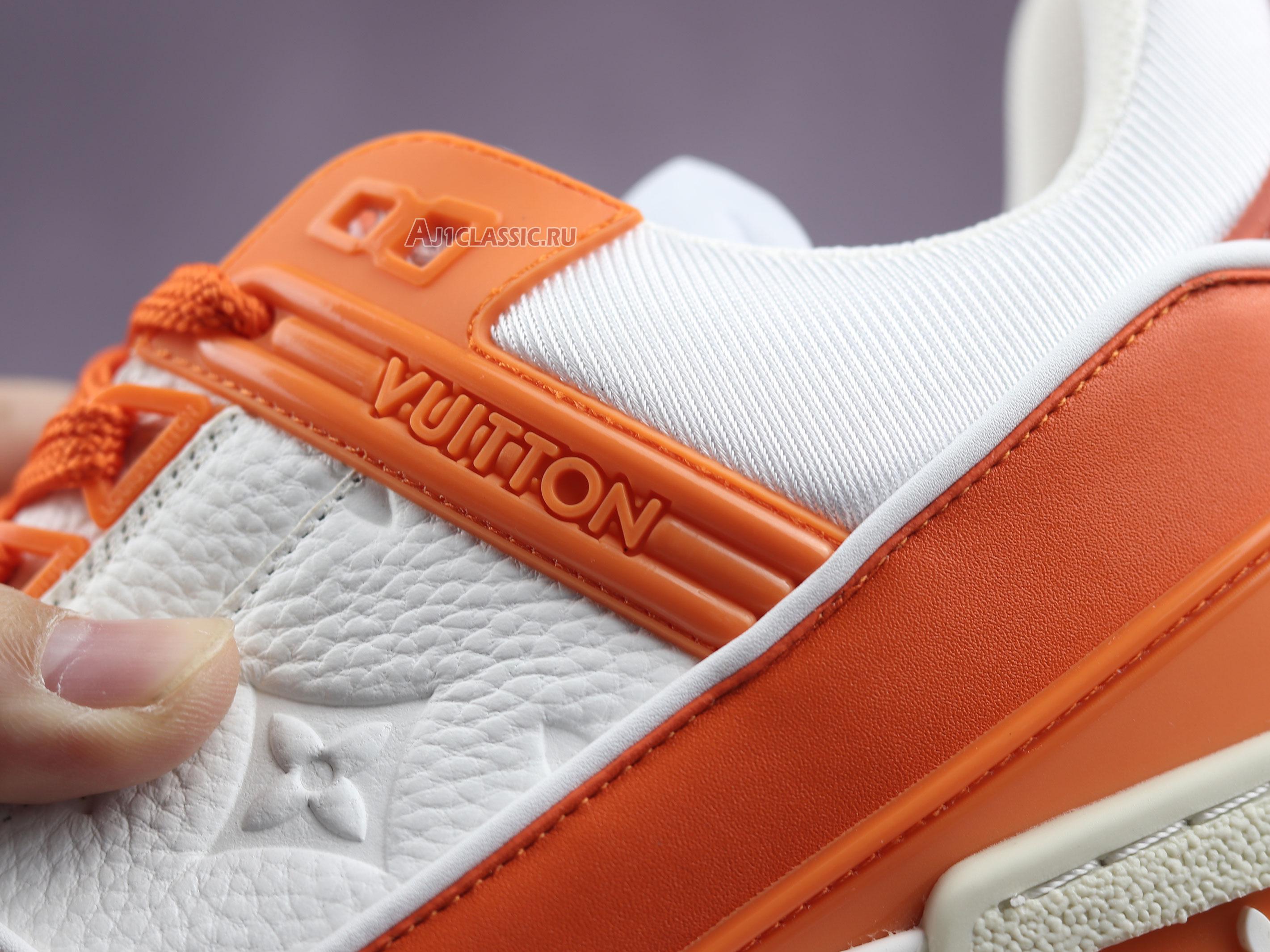 Louis Vuitton Trainer Low "Orange Monogram" 1A811Y