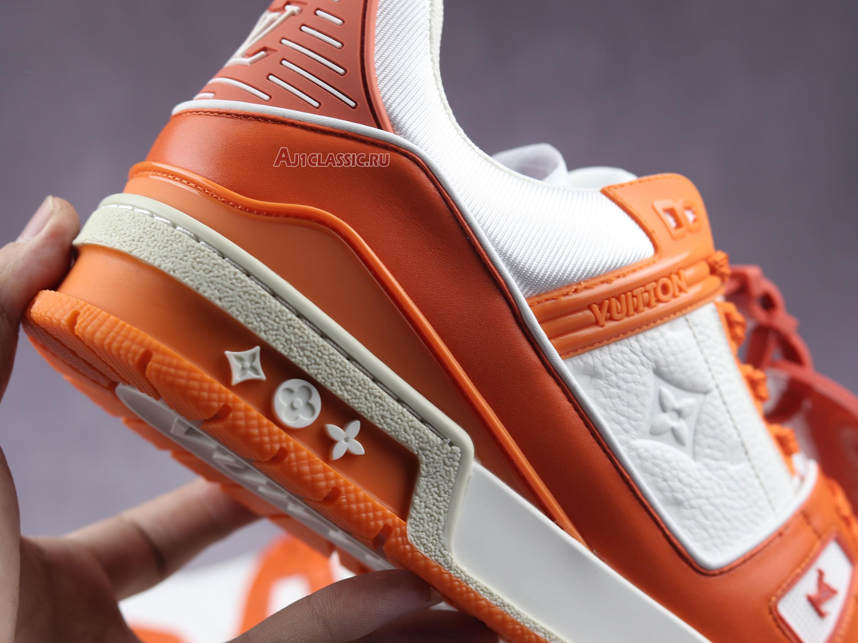 Louis Vuitton Trainer Low "Orange Monogram" 1A811Y