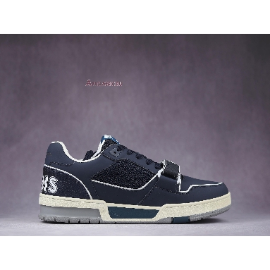 Louis Vuitton Trainer Low Navy White 1A9DEG Navy/Blue/White Sneakers