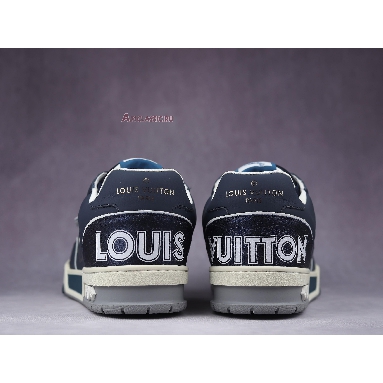 Louis Vuitton Trainer Low Navy White 1A9DEG Navy/Blue/White Sneakers