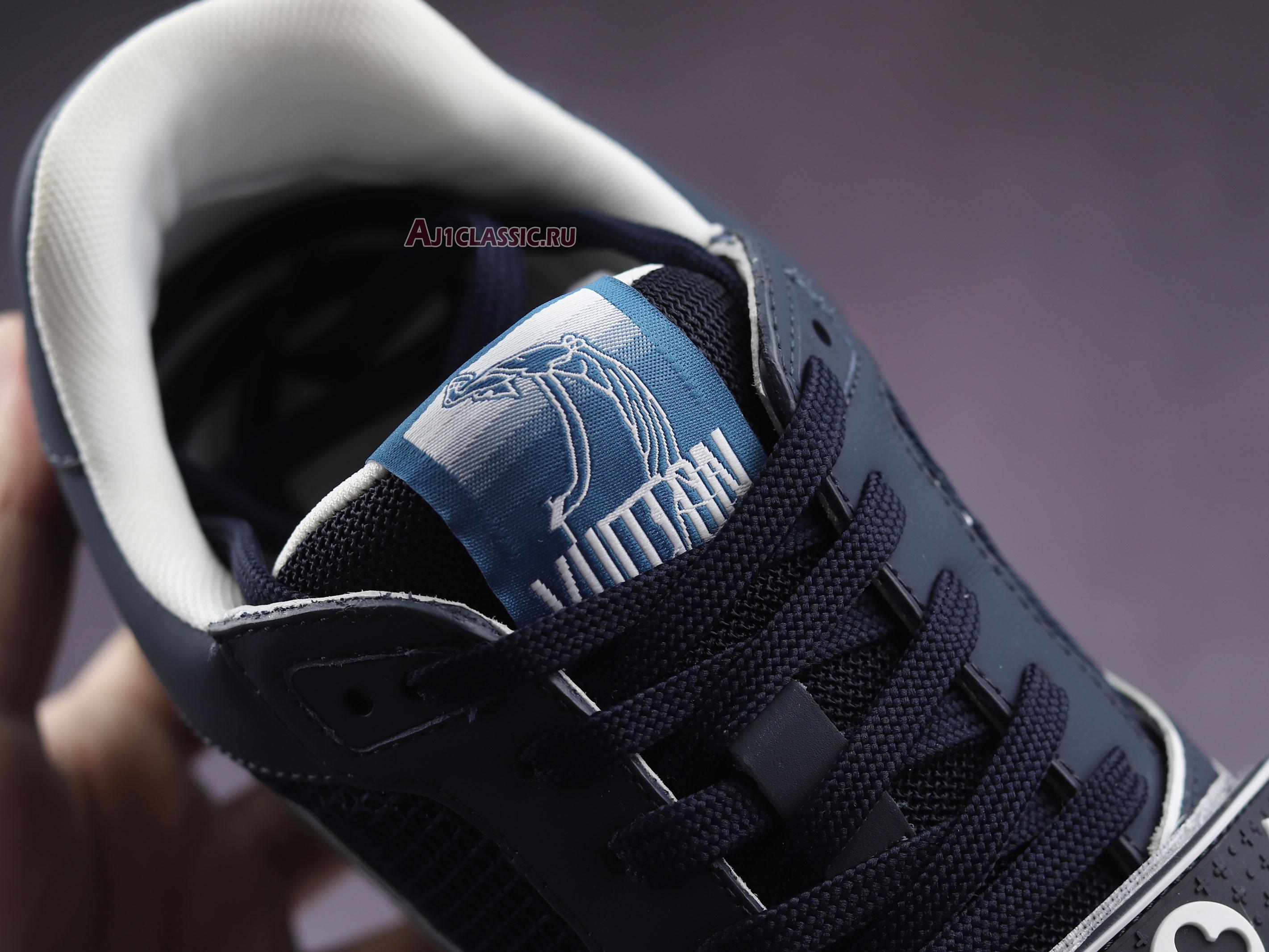 Louis Vuitton Trainer Low "Navy White" 1A9DEG