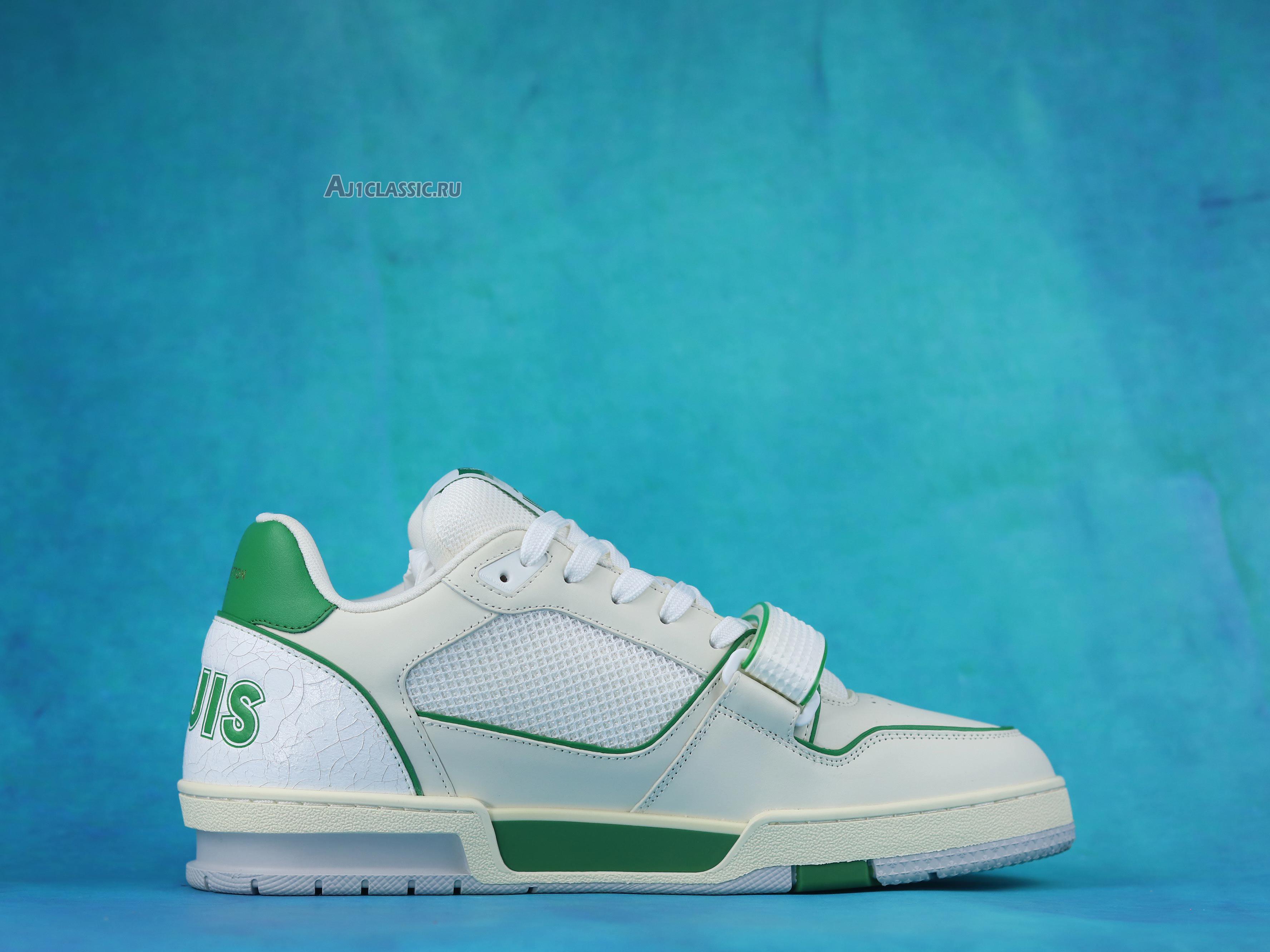 New Louis Vuitton Trainer Low "Green Mesh" 1A98V1 Shoes