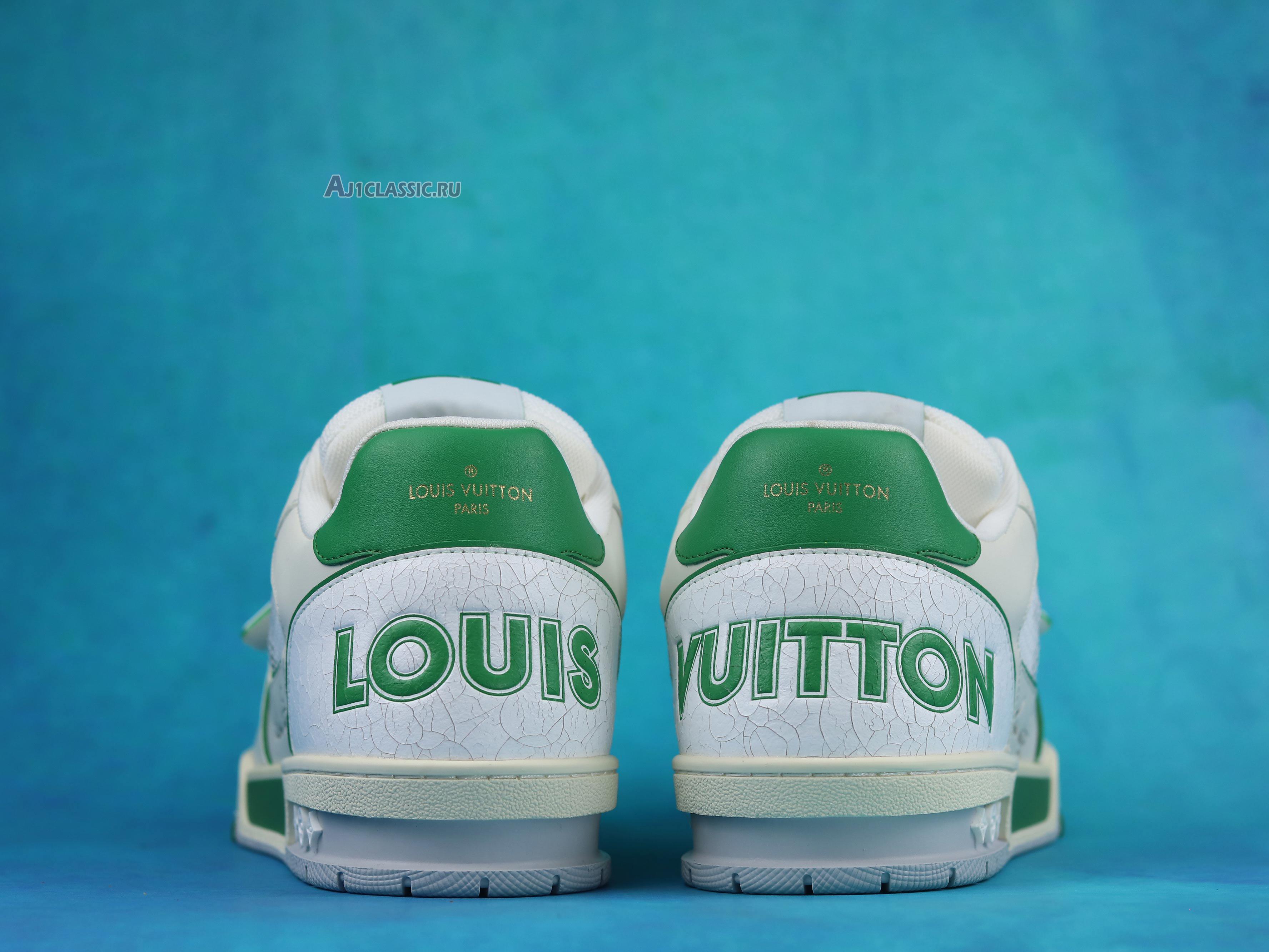 Louis Vuitton Trainer Low "Green Mesh" 1A98V1