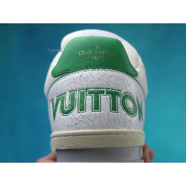 Louis Vuitton Trainer Low Green Mesh 1A98V1 White/Green Sneakers