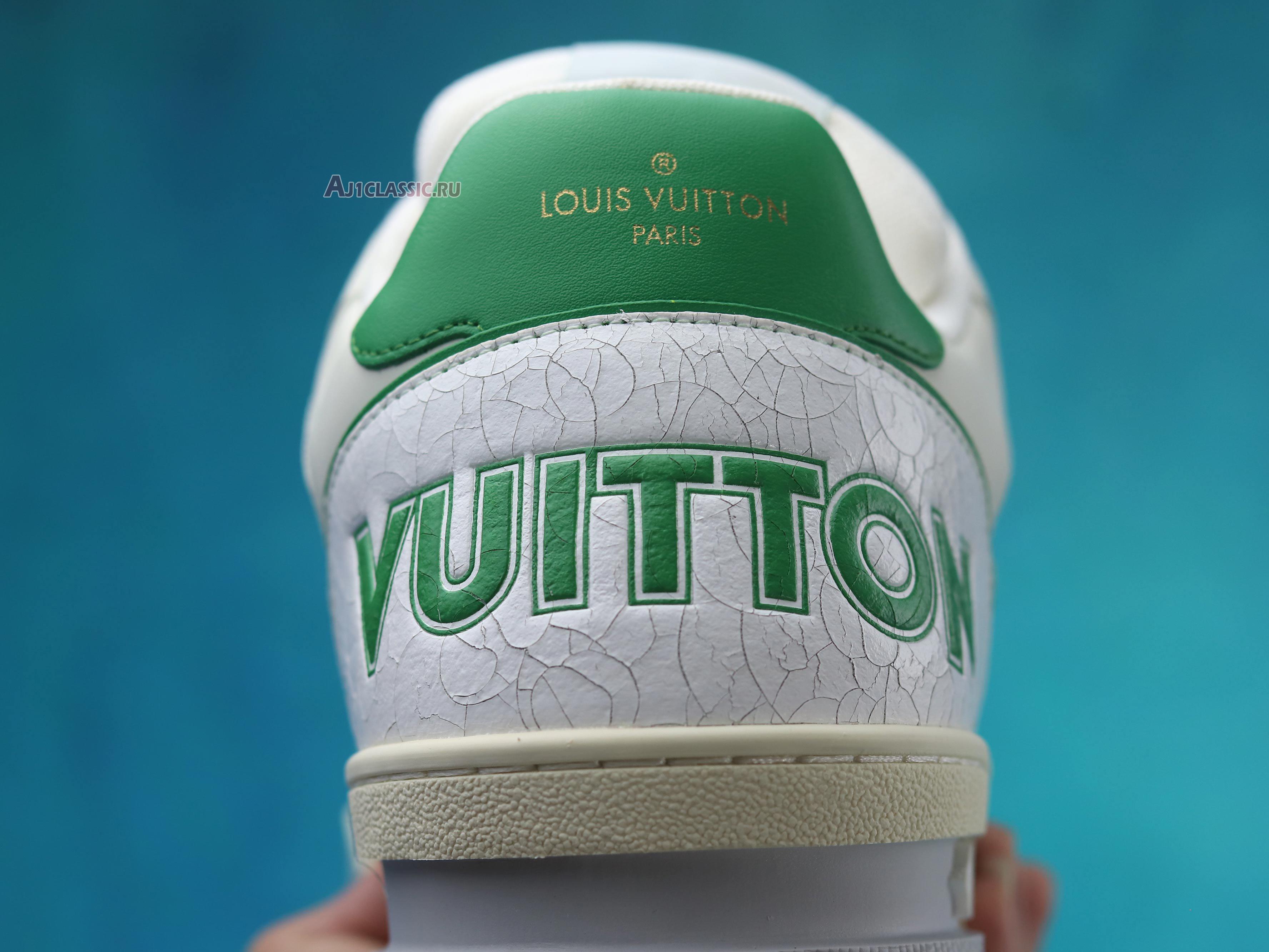 Louis Vuitton Trainer Low "Green Mesh" 1A98V1