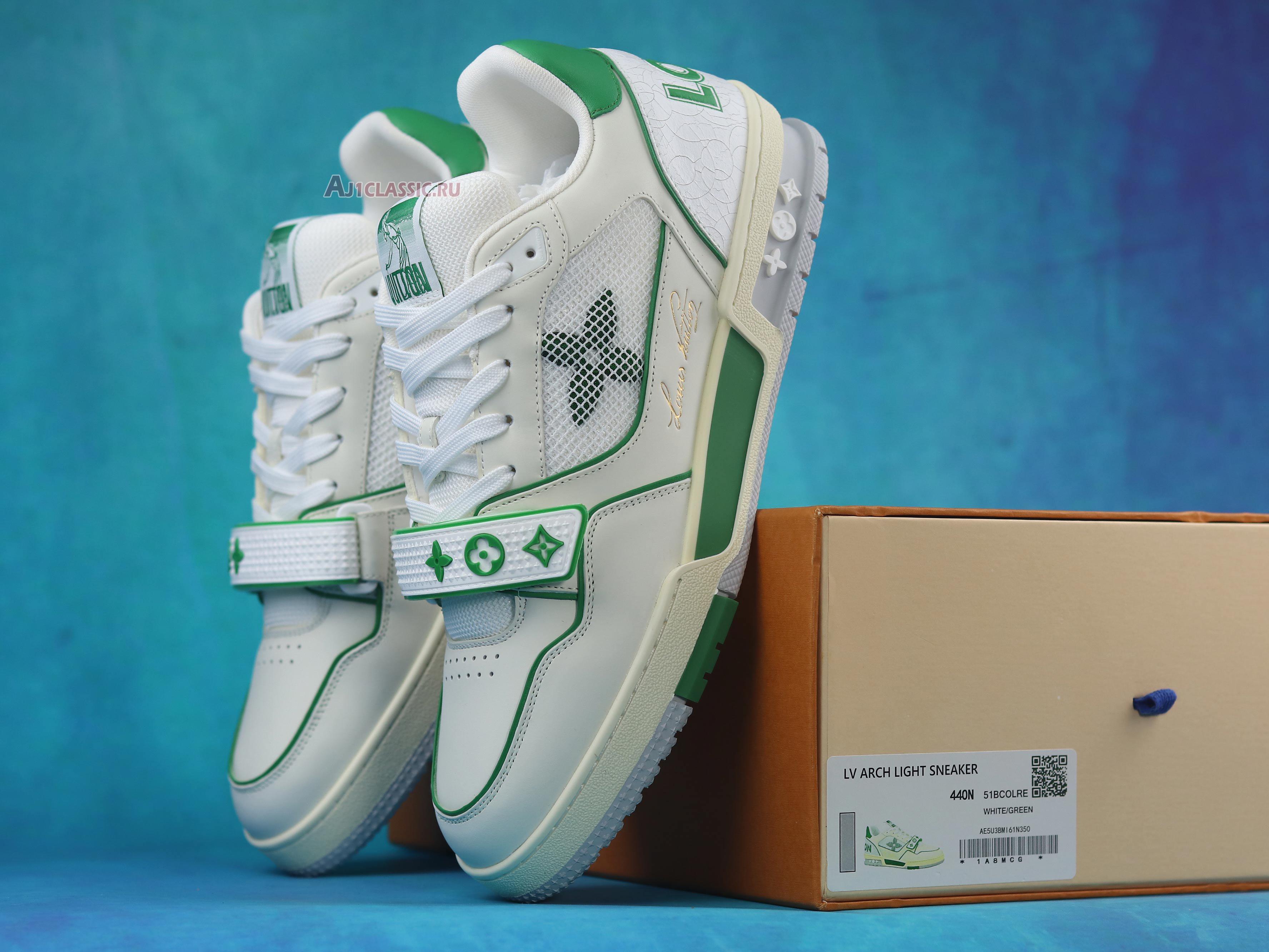 New Louis Vuitton Trainer Low "Green Mesh" 1A98V1 Shoes