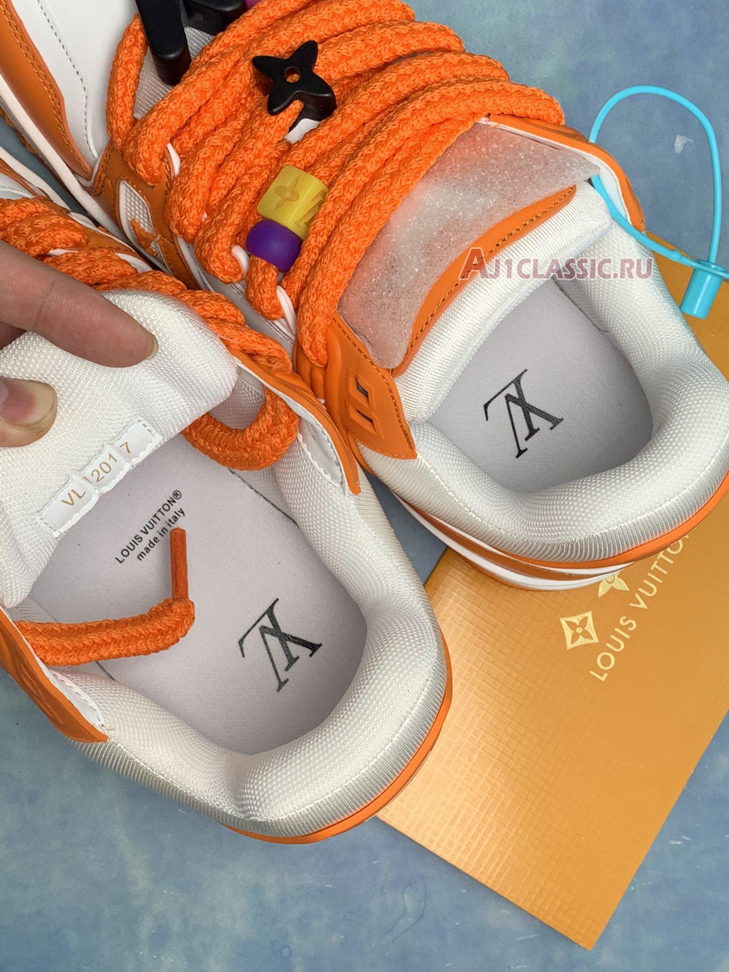 New Louis Vuitton Trainer Maxi "Orange Multi" 1AB8SR Shoes