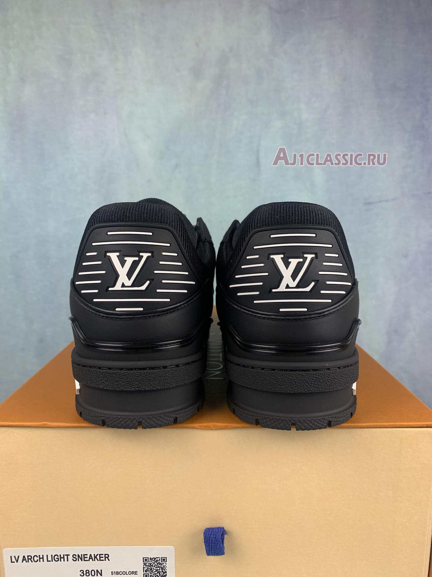 New Louis Vuitton Trainer "Black Monogram" 1AAREY Shoes