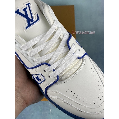 Louis Vuitton Trainer White Blue Signature 1A8SJV White/Blue Sneakers