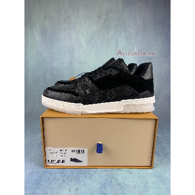 Louis Vuitton Trainer Low Black Monogram 1A8PUA Black/White Sneakers