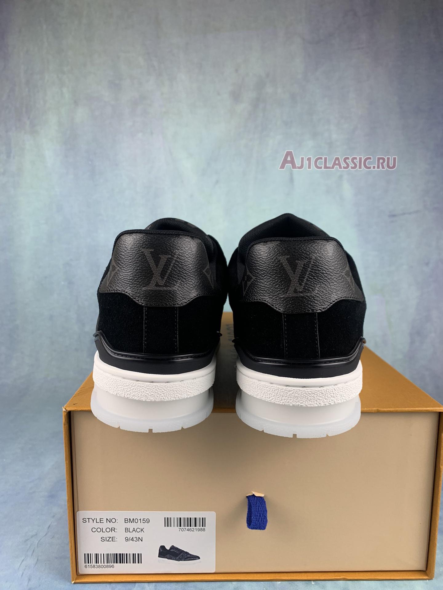 Louis Vuitton Trainer Low "Black Monogram" 1A8PUA