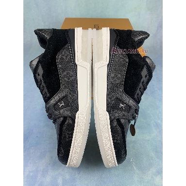 Louis Vuitton Trainer Low Black Monogram 1A8PUA Black/White Sneakers