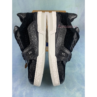 Louis Vuitton Trainer Low Black Monogram 1A8PUA Black/White Sneakers