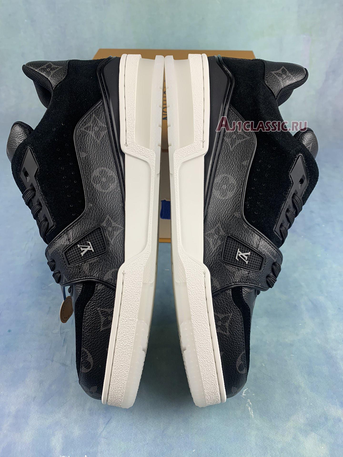 Louis Vuitton Trainer Low "Black Monogram" 1A8PUA