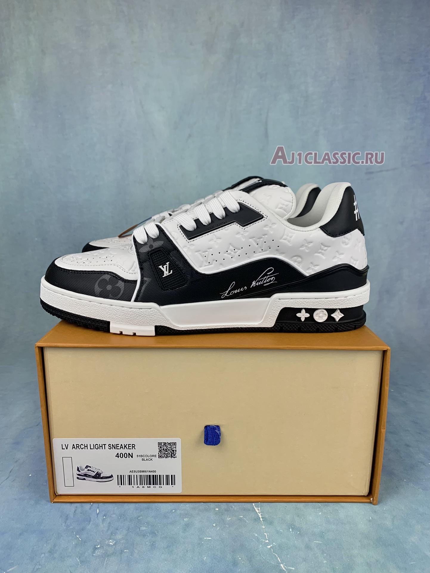 Louis Vuitton Trainer Low "#54 Black White" 1AANEG