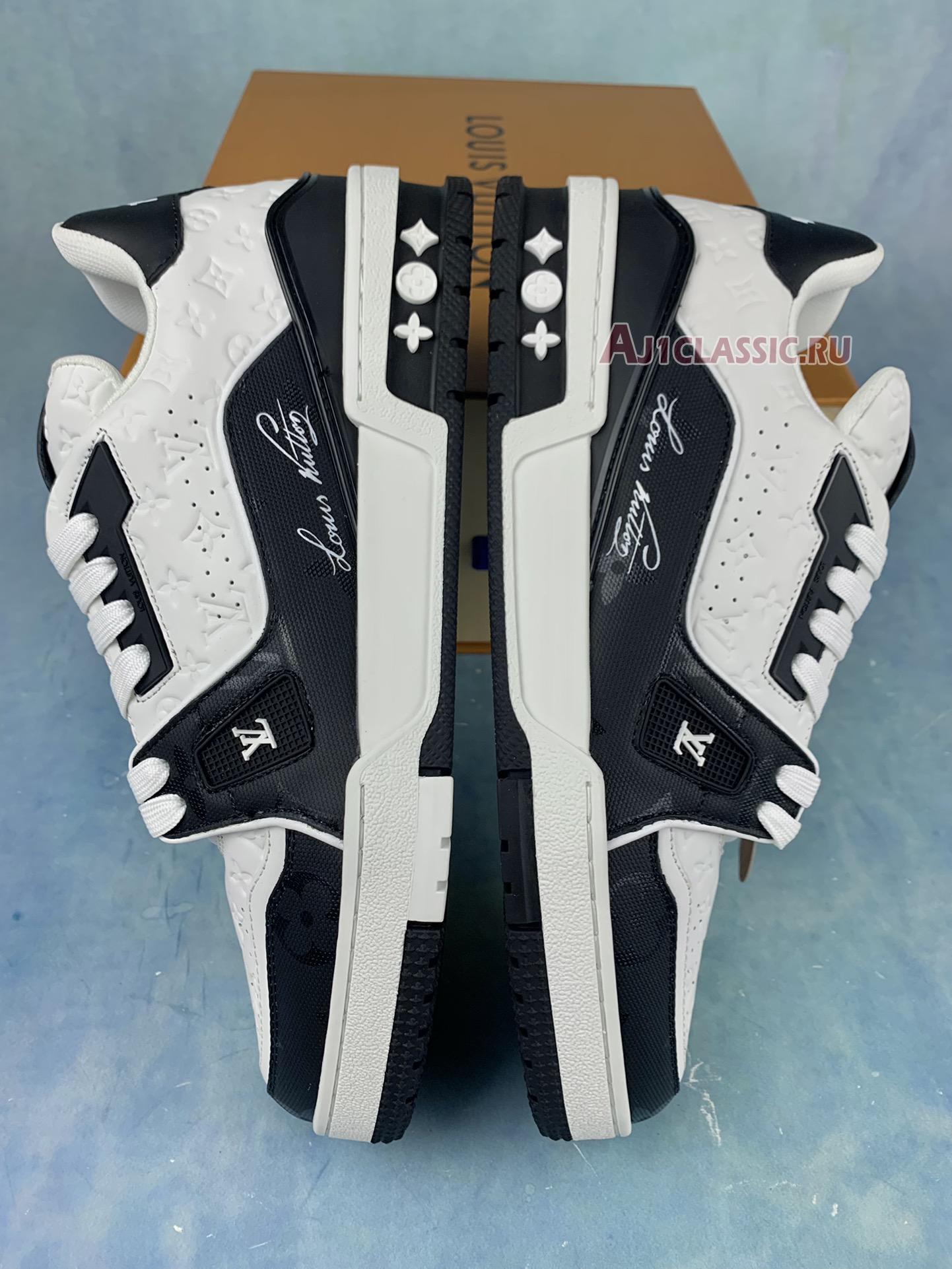 Louis Vuitton Trainer Low "#54 Black White" 1AANEG