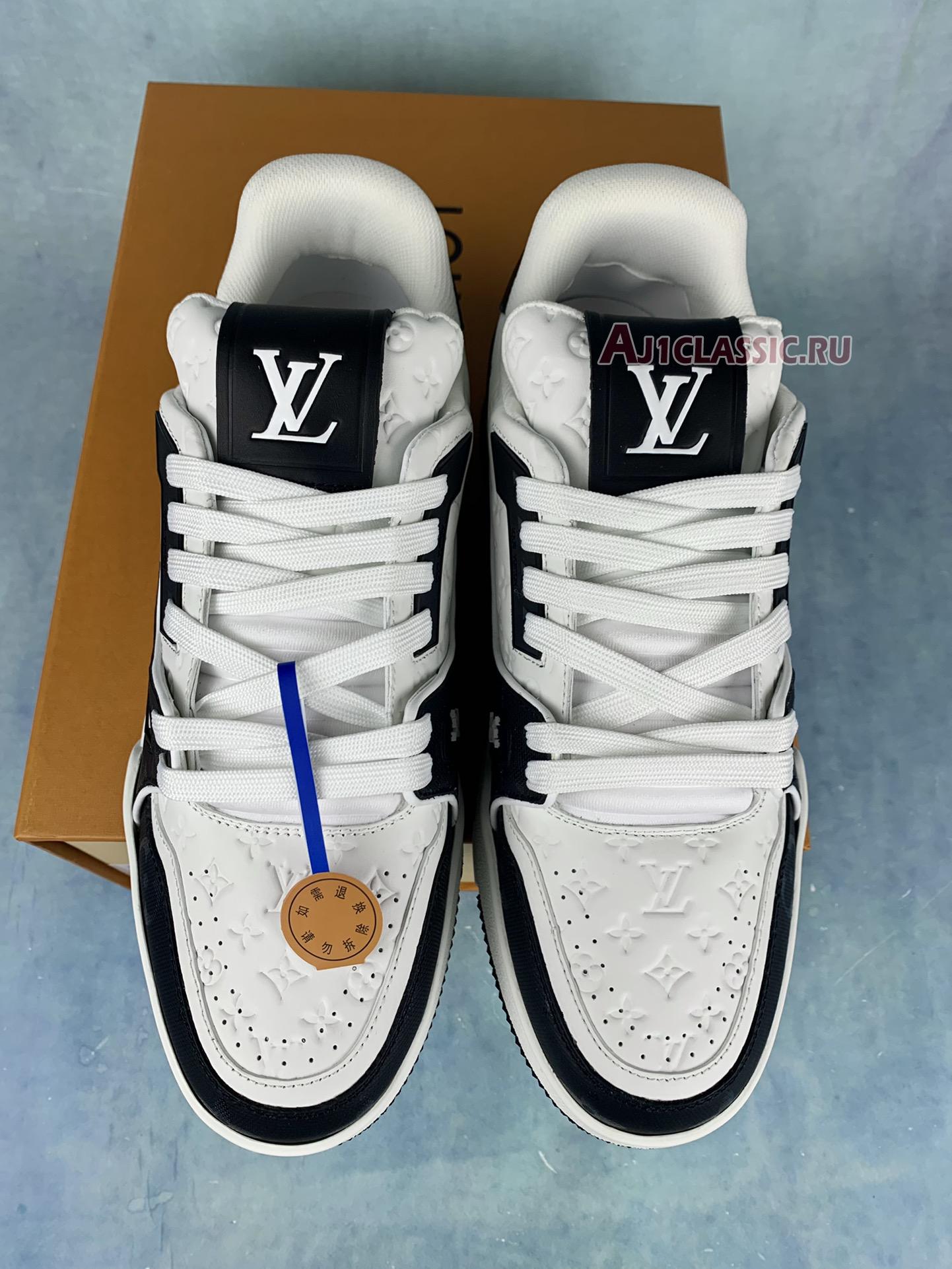 Louis Vuitton Trainer Low "#54 Black White" 1AANEG